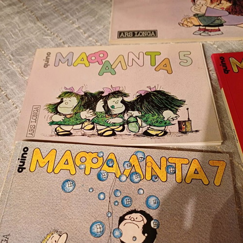 Mafalda comics used, issues 1,3,5,7-12