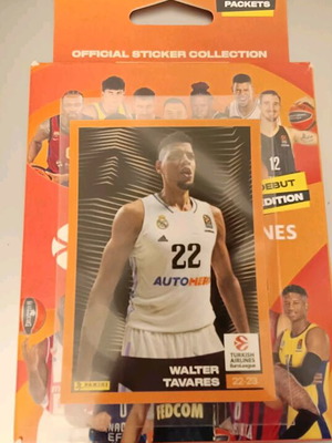 Walter Tavares Euroleague Panini стикери 24-25 нови #421