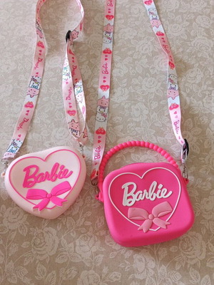 Barbie crossbody bags new, pack of two pink