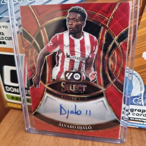 2025-26 Panini Select Alvaro Djalo Signatures card new