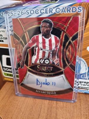 2025-26 Panini Select Alvaro Djalo Signatures card new