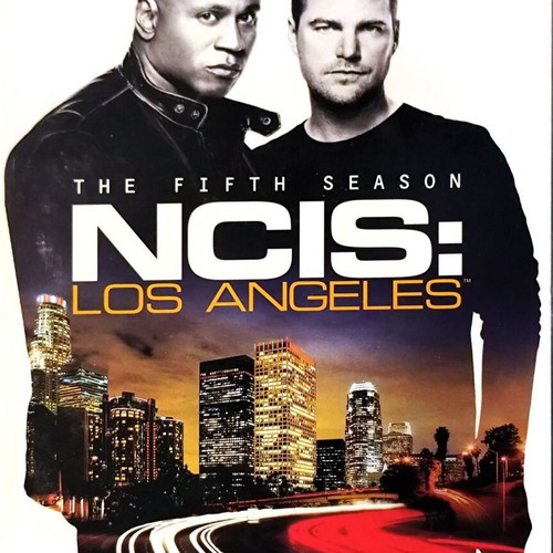 NCIS Los Angeles The Fifth Season DVD used, 6-disc set, English subtitles