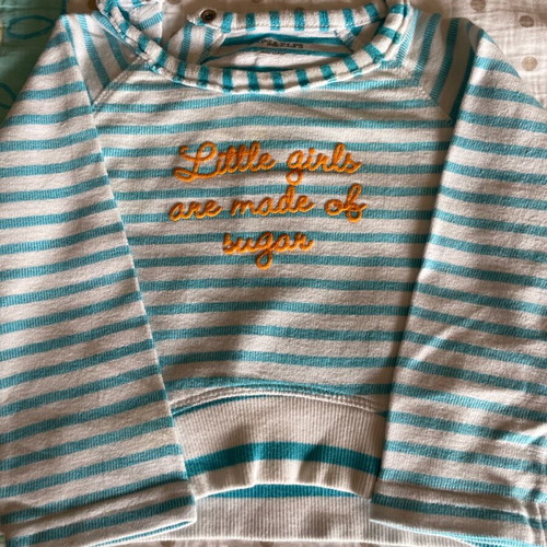 Imps & Elf baby girl sweater 6-9 months like new