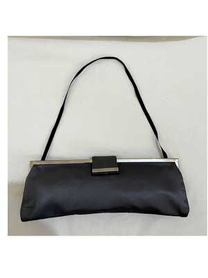 Miu Miu Vintage Satin Frame Clutch 2-in-1 Shoulder Bag used