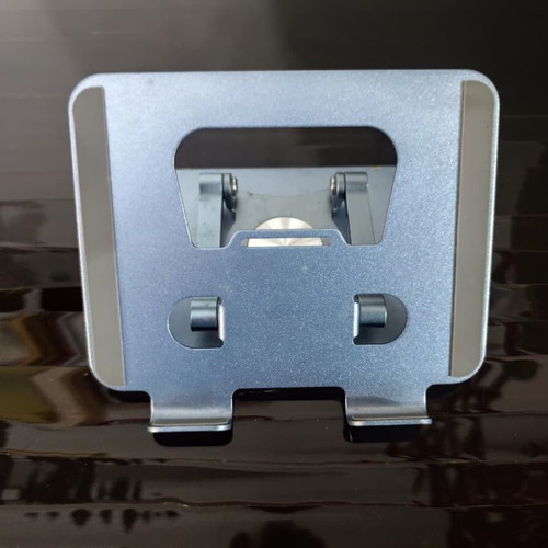 Tablet Stand with Adjustable Arm in Gray, like new