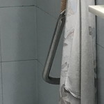 Bathroom aid used, barely used