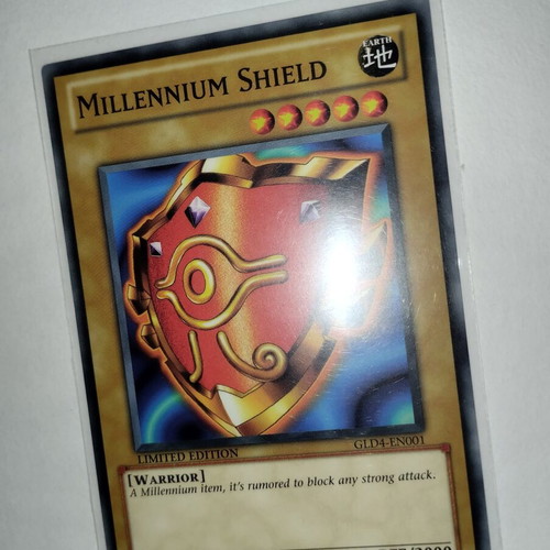 Millennium Shield Yu-Gi-Oh! card, common rarity, near mint