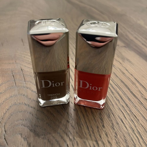 Dior nail polish set, 2 pieces