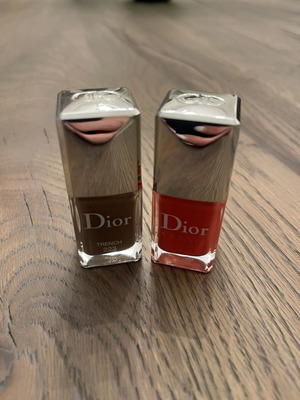 Dior nail polish set, 2 pieces