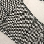 Vintage black and white gingham crop top halter neck like new