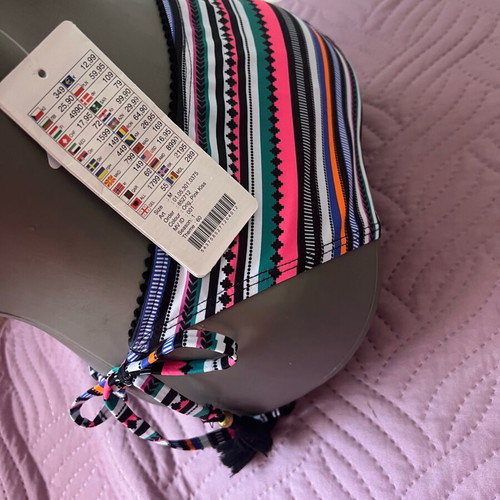Swimsuit new women's size S/M pink and colorful