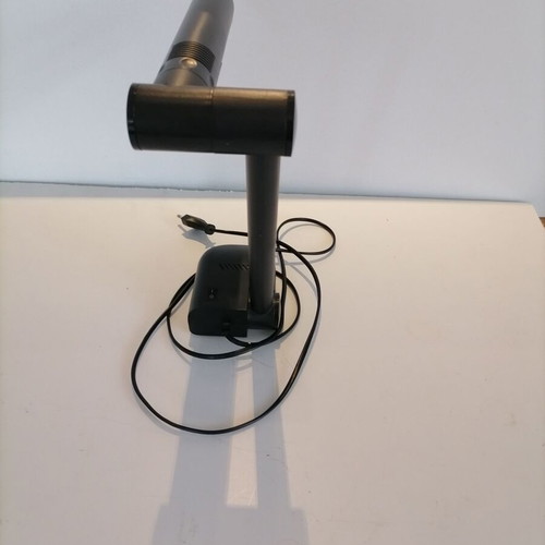Table lamp used, black with Philips 9W bulb