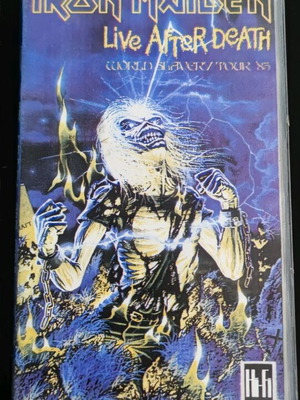 Iron Maiden Live After Death VHS used