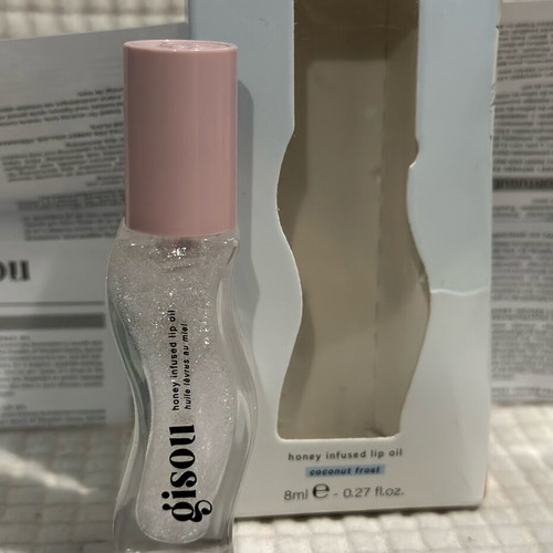 Gisou Lip Oil Coconut Frost like new