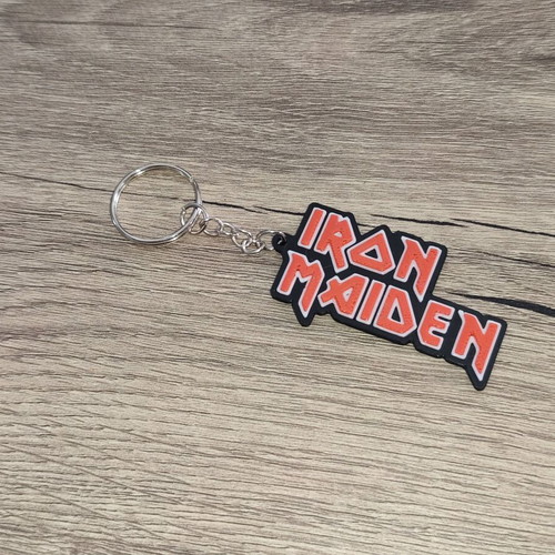Iron Maiden 3D Printed Keychain new