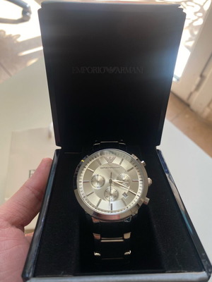 Emporio Armani watch new, men's, white