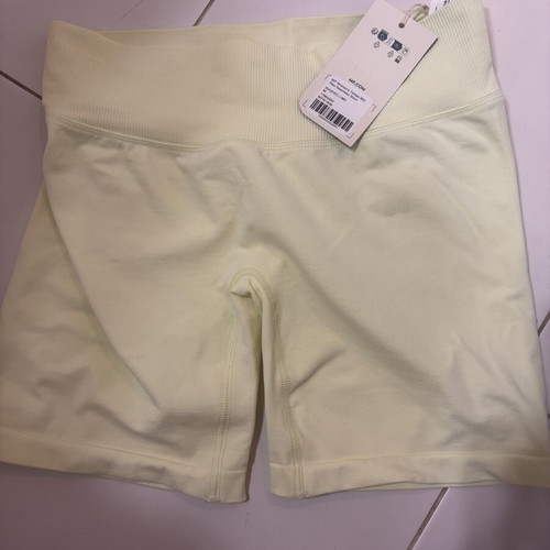 My Protein yellow shorts, new, body shaping