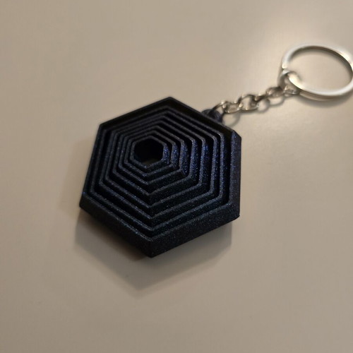 3D Printed Fidget Keychain like new, antistress
