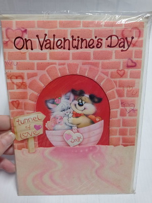 Κάρτες ευχετήριες Αγίου Βαλεντίνου καινούργιες, σετ 47 τεμαχίων