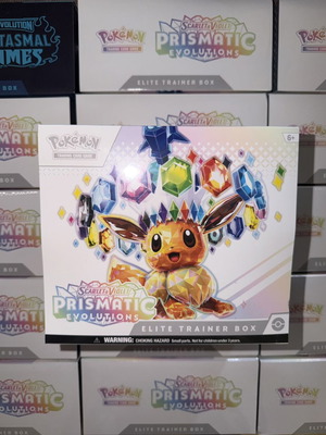 Pokémon TCG Prismatic Evolution Elite Trainer Box brand new sealed