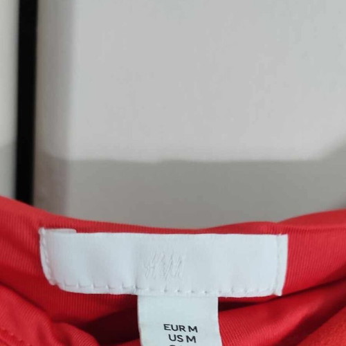 H&M mini dress orange like new, size M