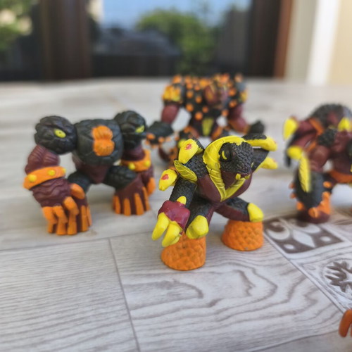 Gormiti figures, pack of 6