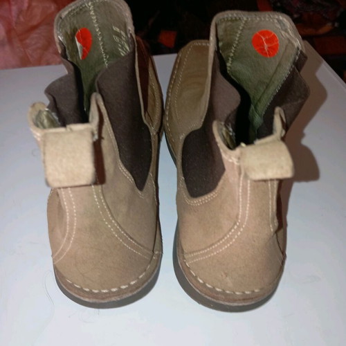 Zara suede boots size 44 like new, beige