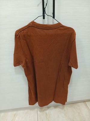 Sisley men's brown T-shirt M like new 100% cotton