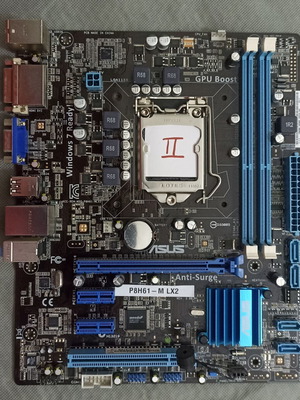 ASUS P8H61-M LX2 microATX μητρική κάρτα για LGA 1155