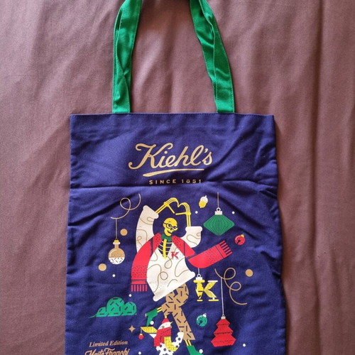 Kiehl's limited edition tote bag new with Maite Franchi design