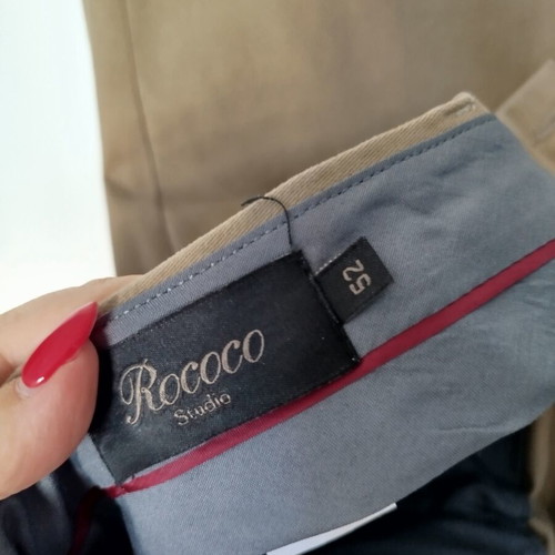 Rococo men's chino pants like new, size 52, beige