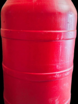 Plastic barrel 125 liters used, food safe