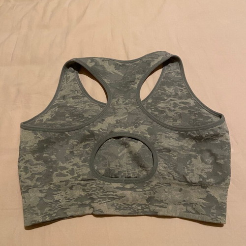 M/L - Camo sports bra , αθλητικό σουτιέν τοπ