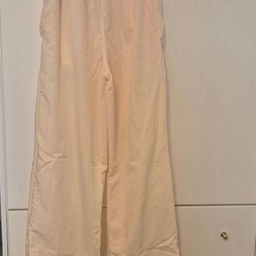 Nike pants XS like new, pink nude with logo