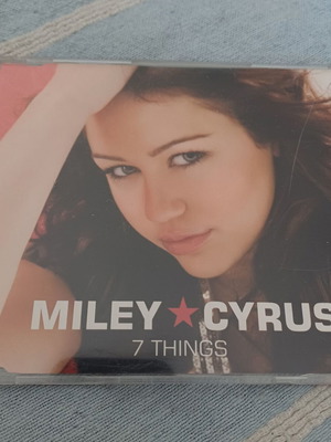 Miley Cyrus 7 Things promo CD
