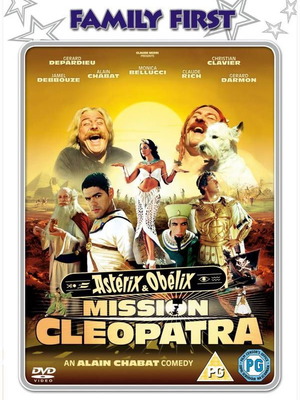 Asterix & Obelix Mission Cleopatra DVD new with subtitles