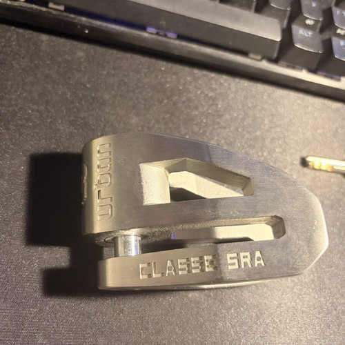 Urban UR210S Disc Brake Lock 10mm Silver Like New
