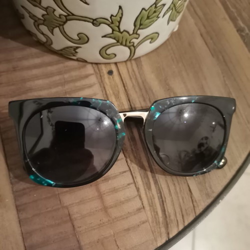 GIGI BARCELONA sunglasses black with green tint