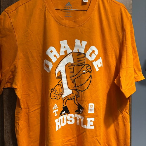 T-shirt Adidas Tennessee Hustle XL καινούργιο, πορτοκαλί