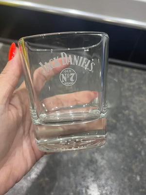 Collectible whiskey glasses Jack Daniels
