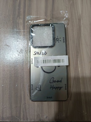 Silicone case for Redmi Note 13 5G new with Smile design