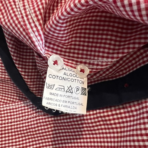 Mirror checked shirt used, size S
