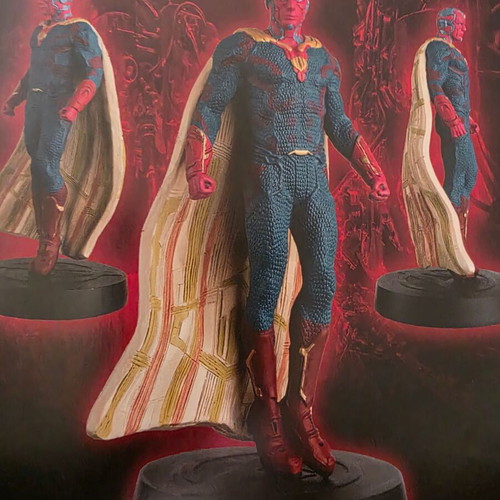 Marvel Movie Collection Vision figure and magazine like new, issue 23