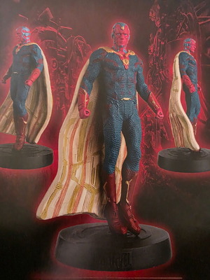 Marvel Movie Collection Vision figure and magazine like new, issue 23