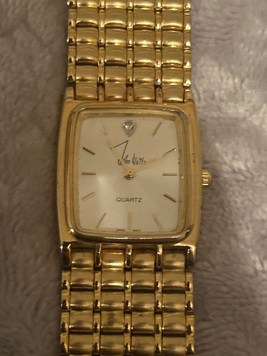 John weitz hot sale quartz watch