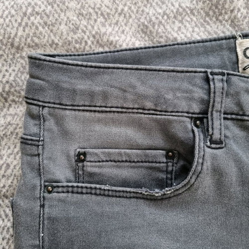 Asos grey skinny jeans size S like new