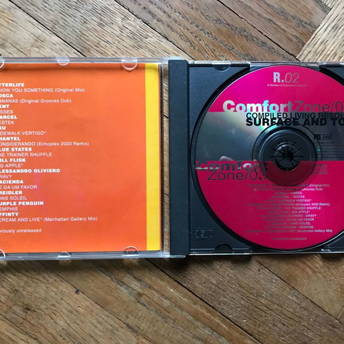 Comfort Zone Volume 03 CD used, trip-hop and downtempo collection