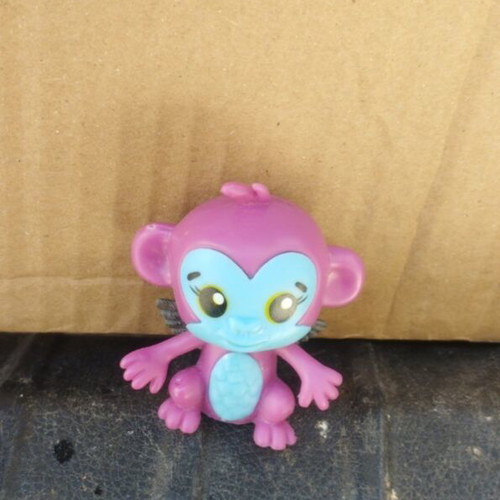 Hatchimals Colleggtibles pink monkey series 1 like new