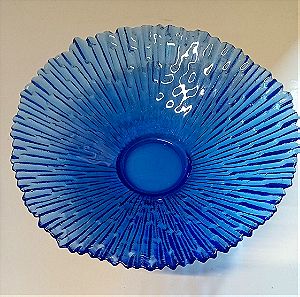 Pavel Panek Ice Blue Glass Bowl