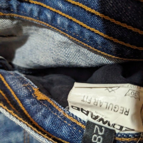 Edward Jeans denim pants size 28 S like new, blue